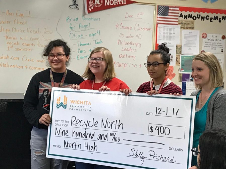 Leadership class receives grant