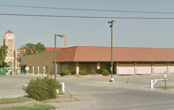 Old Dillions building captured by Google Street View