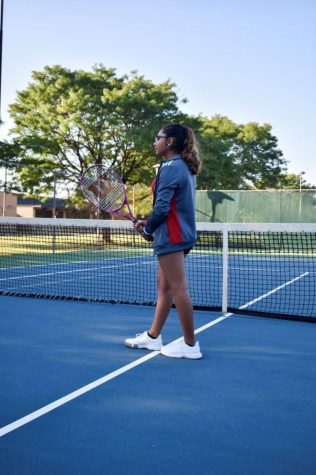 Isabella Hernandez North High Varsity Tennis Player