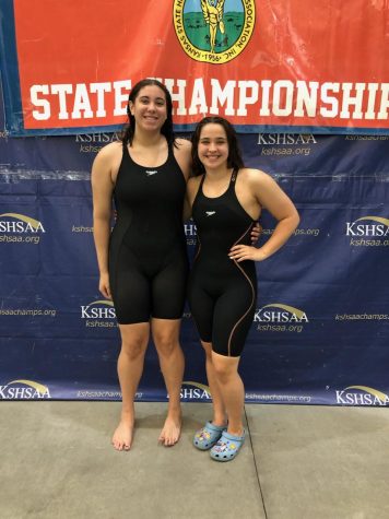 Girls swimming competes at state