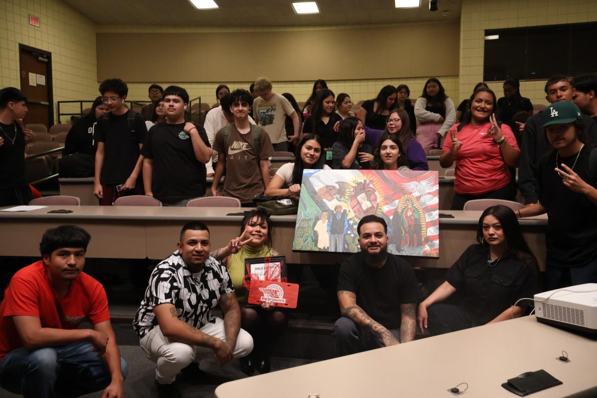 Tatoo artist Giana Martinez spoke to a group of North students about the tattoo industry and having representation in a field that doesn't always have it.