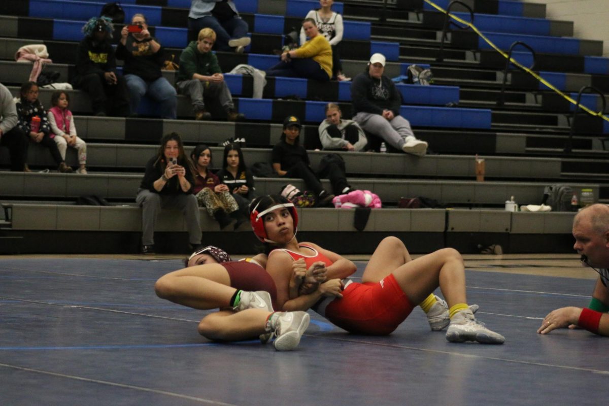 Girls wrestling dual vs. East and West