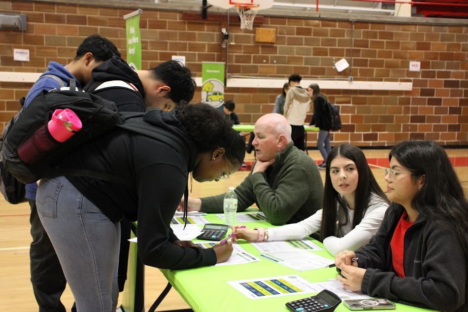 Students participated in the annual Reality U program which is sponsored by Pando.